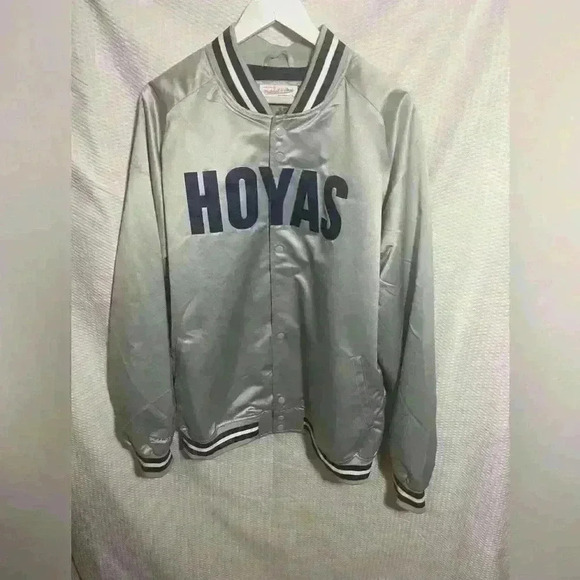 Mitchell & Ness 2XL College Vault Hoyas Jacket - Picture 1 of 7